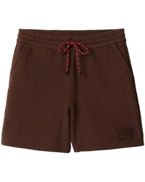 Miu Miu ショートパンツ - ブラウン