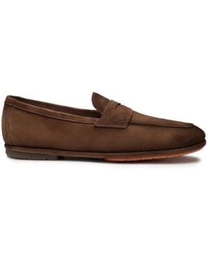 Santoni Carlo Penny-Loafer - Braun