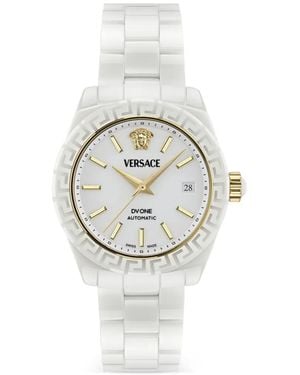 Versace Dv One Greca Armbanduhr 40Mm - Weiß