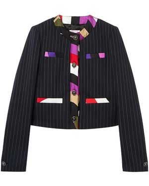 PUCCI Chaqueta con estampado Iride - Negro