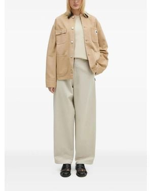 Carhartt Back-Pockets Straight Pants - Natural