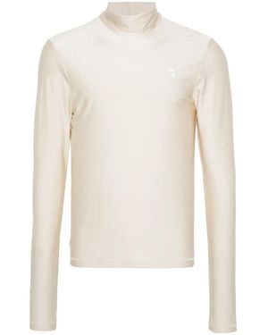 Coperni High-Neck Top - White