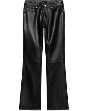 Zadig & Voltaire Eclipsa Leather Pants - Black