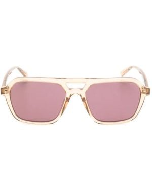 Saint Laurent Gafas De Sol Con Montura Estilo Piloto - Rosa