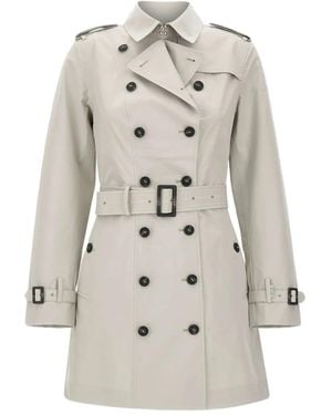 Save The Duck Audrey Trench Coat - Gray