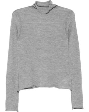Fedeli Roll-Neck Jumper - Grey