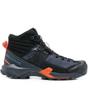 Salomon Waterproof Alpine Mid Gore-Tex Hiking Boots - Blue