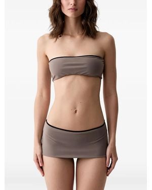MM6 by Maison Margiela Bandeau-Bikinioberteil - Schwarz