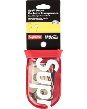 Supreme Sealline See Pouch Small 'ss 17' - Red