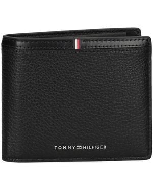 Tommy Hilfiger Cartera texturizada - Negro
