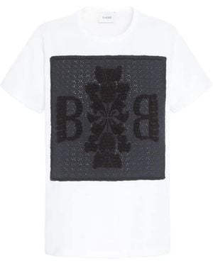 Barrie Logo-Patch T-Shirt - Black
