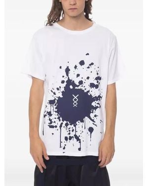 Nicolo' Beretta T-Shirt À Imprimé Graphique - Blanc