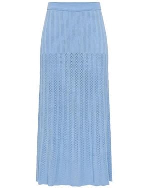Rebecca Vallance Natalie Midi Skirt - Blue