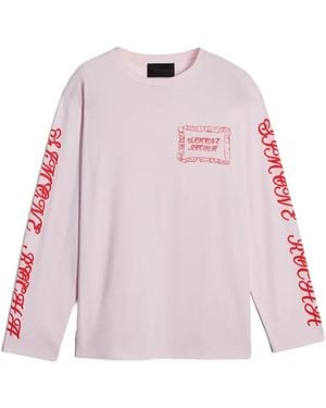 Simone Rocha Oberteil Mit Langen Ärmeln - Pink