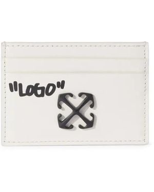 Off-White c/o Virgil Abloh Jitney Quote Card Holder - White