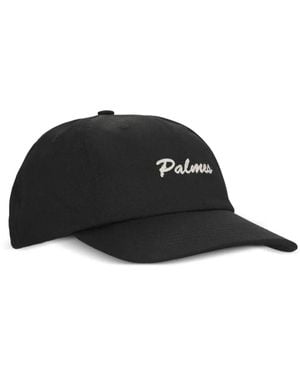 Palmes ロゴ キャップ - ブラック