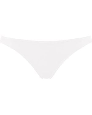 Eres Bragas De Bikini Fripon De Talle Bajo - Blanco