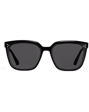 Gentle Monster Logo-Print Sunglasses - Black