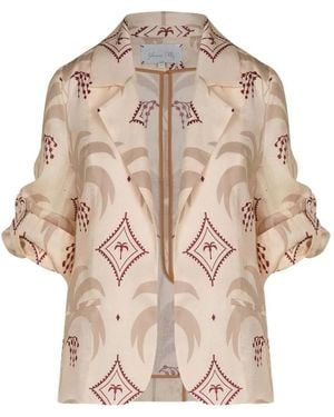 Johanna Ortiz Unfolded Moment Blazer - Natural
