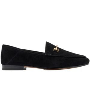 Sam Edelman Loraine Suede Loafers - Black