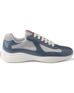 Prada Americas Cup Sneakers - Blau