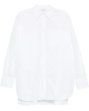 Sportmax Spxnespola Ruffled Shirt - White