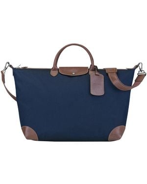 Longchamp Large Boxford Tote Bag - Blue