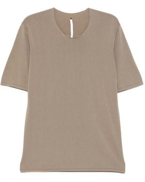 Label Under Construction Klassisches T-Shirt - Natur