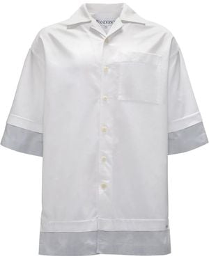 JW Anderson Layered Cotton Shirt - White