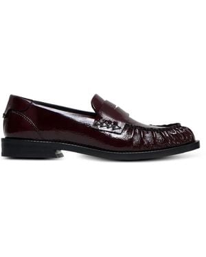 VANDA NOVAK Greta Fringed Loafers - White