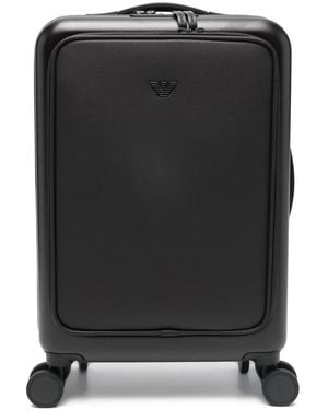 Emporio Armani Trolley Con Placca Logo - Nero