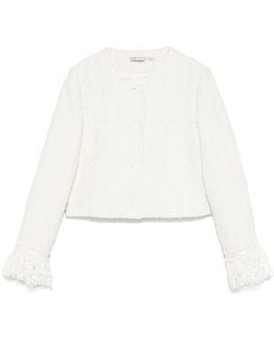 Alice + Olivia Millie Jacket - White