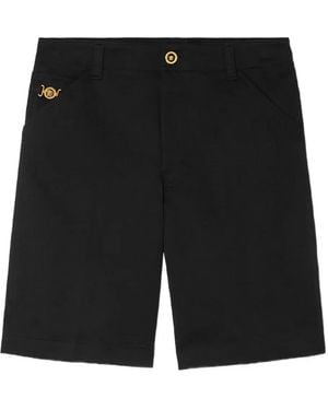 Versace Medusa Biggie Gabardine Shorts - Zwart