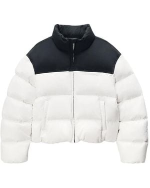 Alexander Wang クロップド パデッドジャケット - ブラック