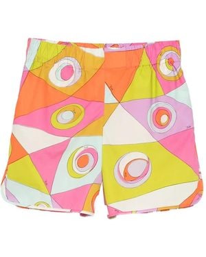 PUCCI Bermudas Con Estampado Iride - Multicolor