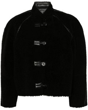 Low Classic Faux-Shearling Jacket - Black