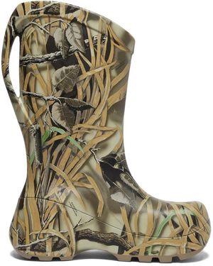 Crocs™ Hydra Camo-Pattern Boots - Green