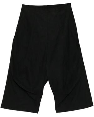 Rundholz Panelled Drop-Crotch Trousers - Black