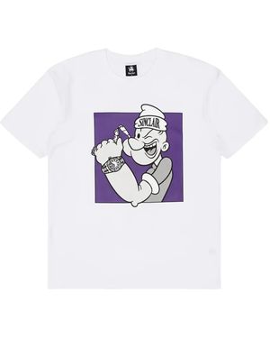 Sinclair T-Shirt À Imprimé Popeye - Blanc