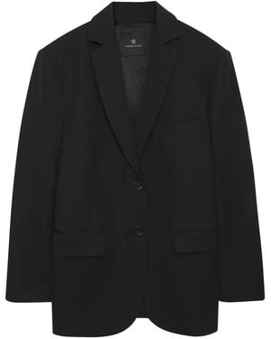 Anine Bing Quinn Blazer Jacket - Black