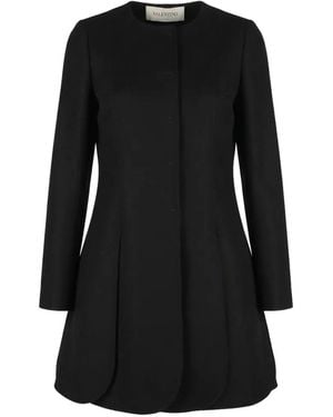 Valentino Garavani Patch-Pocket Coat - Black