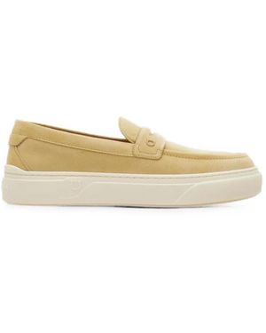Ferragamo Hybrid Trainers - Natural