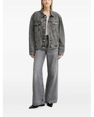 Won Hundred Jeans Con Applicazione - Grigio