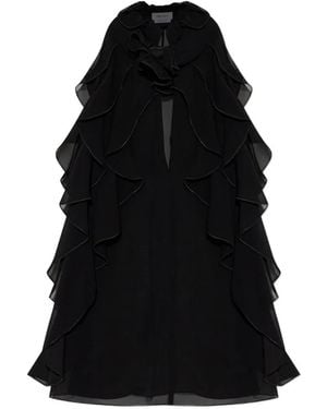 McQueen Ruffled Top - Black