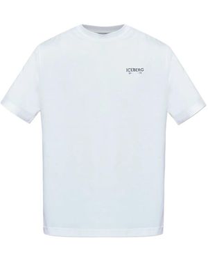 Iceberg Logo-Print T-Shirt - White