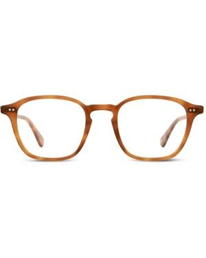 Garrett Leight Lunettes De Vue Markus À Monture Carrée - Marron