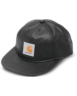 Carhartt Mütze mit Logo-Patch - Schwarz