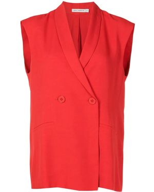 Lenny Niemeyer Gilet Met Dubbele Rij Knopen - Rood