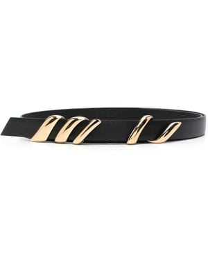 Lanvin Mélodie Ribbon Belt - Black