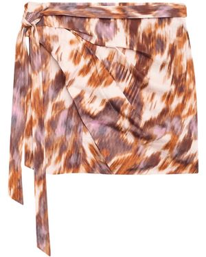 Isabel Marant Berenice Miniskirt - Pink